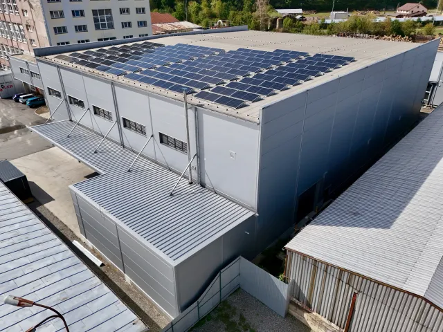 Výrobná a skladová hala + spojovací tunel, BOSP Bardejov II