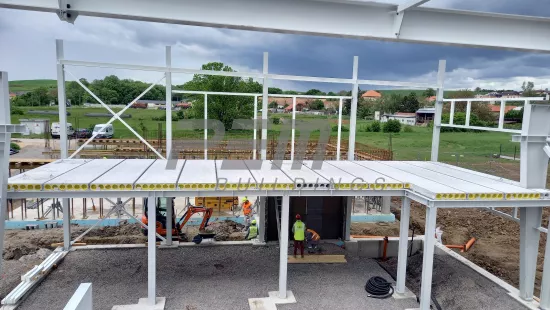 CONTI engineering - Montáž panelov Spiroll