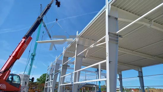 CONTI engineering - Montáž trapézového plechu