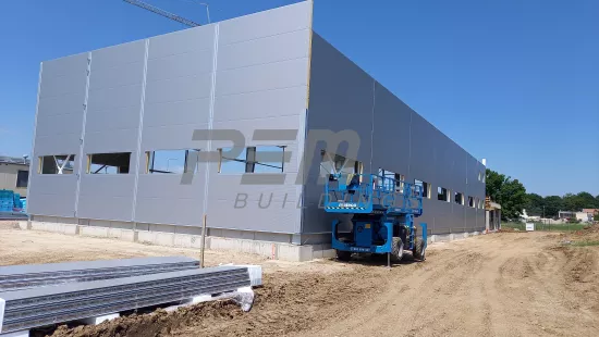 CONTI engineering - Montáž stenových panelov