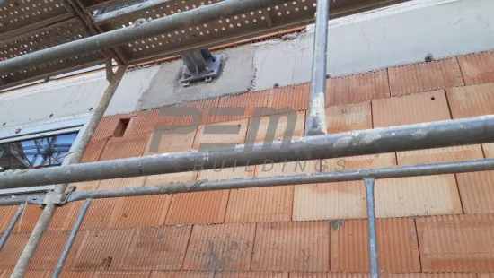 Balkonové konstrukce Čelákovice - Osadenie konzol na kotvenie