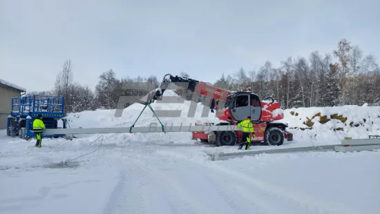 Prístavba výrobnej haly Kuvag