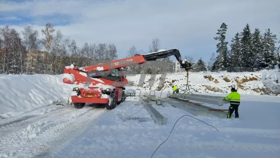 Prístavba výrobnej haly Kuvag