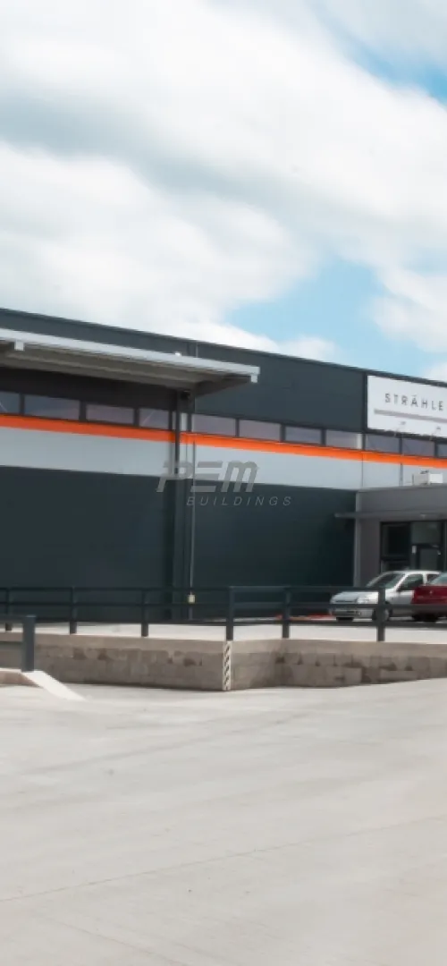 Skladová hala s administratívnou časťou 60m PAP-PEX, Topoľčany